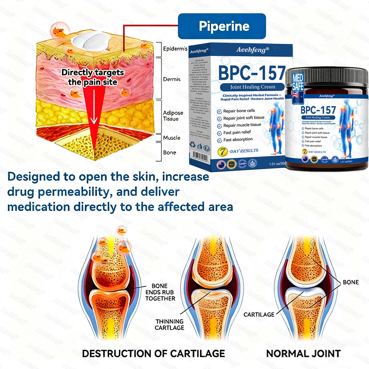 (Aeehfeng®) Only 10 boxes left! Enjoy an extra 30% off today! Clinically proven to relieve arthritis pain, stiffness, and inflammation—just 6 to 10 bottles can cure all types of arthritis. Don't wait another year—act now!