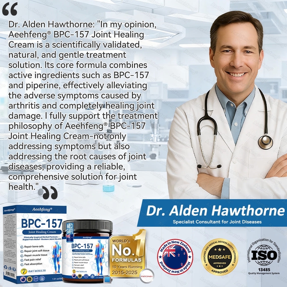 (Aeehfeng®) Only 10 boxes left! Enjoy an extra 30% off today! Clinically proven to relieve arthritis pain, stiffness, and inflammation—just 6 to 10 bottles can cure all types of arthritis. Don't wait another year—act now!