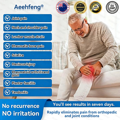 (Aeehfeng®) Only 10 boxes left! Enjoy an extra 30% off today! Clinically proven to relieve arthritis pain, stiffness, and inflammation—just 6 to 10 bottles can cure all types of arthritis. Don't wait another year—act now!